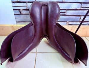 17” Medium Kings Saddley VSD Saddle - Brown