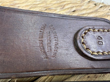 Load image into Gallery viewer, S/H Calcutts English Leather Side Saddle Balance Girth -Brown- 46”