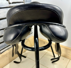 17 1/2” Medium Ideal Jessica Dressage Saddle - Black