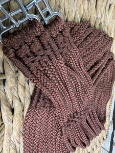 S/H 47” Stubben Cord Anti-Chafe Girth - Brown