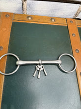 Load image into Gallery viewer, 5 1/2” Breaking Bit with Keys - Loose Ring - Stainless Steel - Reversible