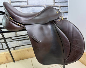 17” Wide-XW Symmonds Olympus Forward Cut GP Saddle - Brown