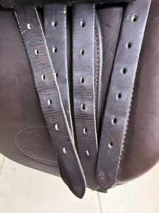 17 1/2” MW Patrick Wilkinson VSD/WH Saddle - Brown