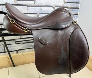 17” Medium Farrington/Crewe Saddlery GP Saddle - Brown