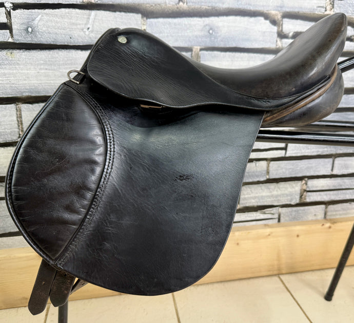 13 1/2” MW Small Pony GP Saddle - Black