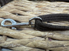 Load image into Gallery viewer, English Made Soft Webbing Grass Reins -Small Pony Size- One Pair