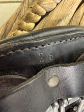 Load image into Gallery viewer, S/H 28” Fairfax Brown Leather Mono/Short Jumping Stud Girth