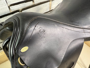 16” Wide Santa Cruz Pony GP Saddle - Black