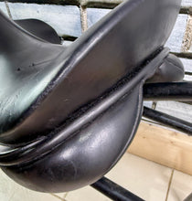 Load image into Gallery viewer, 16 1/2” MW/Wide Jeffries Falcon English Event GP Saddle - Black