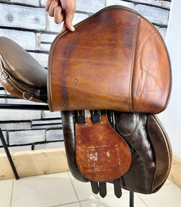 17 1/2” MN (Fit 28) Stubben Parzival GP Saddle - Brown