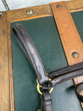 Load image into Gallery viewer, In-hand Show Bridle/Filly Slip/Halter  -Cob/Full Youngstock- Brown/Brass - English Leather