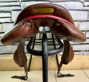 17 1/2” MW Devoucoux Chiberta O Jump Saddle - Brown