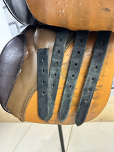 Load image into Gallery viewer, 15 1/2” Wide (Fit 32) Stubben Rex Pony GP/Jump Saddle - Brown