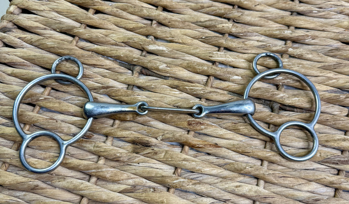 S/H 6” Dr Bristol Universal Gag Bit