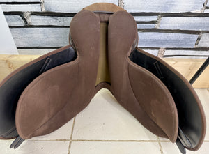 15” Wide Eclipse Pony GP Saddle - Brown