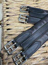 Load image into Gallery viewer, S/H English Atherstone Padded Leather Girth - Brown - 46”
