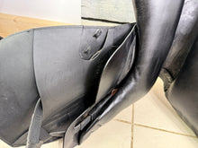 Load image into Gallery viewer, 17” Medium Prestige Engelke D2 Dressage Saddle - Black