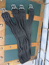 Load image into Gallery viewer, 48” Stubben Trevira Cord Anti-Chafe Comfort Girth - Black - String Girth