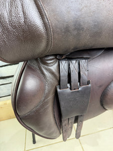 17 1/2” MW Winners Circle Jump Saddle - Brown