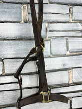Load image into Gallery viewer, S/H English Leather Headcollar - Brown - Full