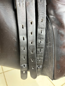16 1/2” MW Novus WH/VSD Saddle - Brown