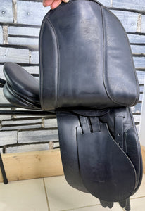 17” Wide-XW Ideal Ramsey Show/WH Saddle - Black