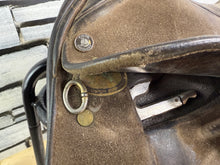 Load image into Gallery viewer, 16” XW Fylde English Pony WH/Show Saddle - Brown
