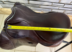17” Medium Farrington/Crewe Saddlery GP Saddle - Brown