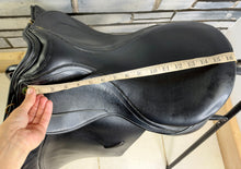 Load image into Gallery viewer, 16 1/2” Wide Oakland House Saddlery GP Saddle - Black - Cob Wide
