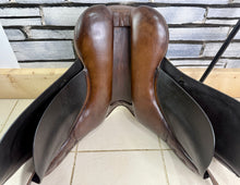 Load image into Gallery viewer, 17 1/2” Wide-XW Frank Baines Eclipse GP Saddle - Brown