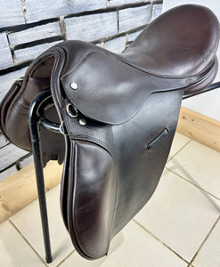 17” Wide Ideal Classic GP Saddle - Brown