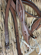 Load image into Gallery viewer, S/H Big Horn Western Headstall/Bridle - Brown - Full