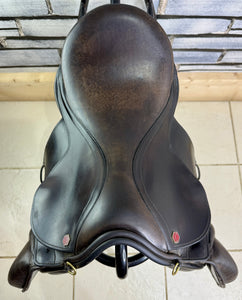 15” MW Albion Selecta Pony GP Saddle - Brown