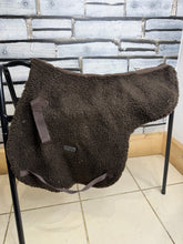 Load image into Gallery viewer, Supreme Products Fluffy Numnah - Brown - Cob - GP/Show/Working Hunter