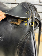 Load image into Gallery viewer, 15 1/2” MW Morris &amp; Nolan English Pony GP Saddle - Black
