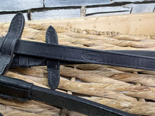 Load image into Gallery viewer, S/H Grackle Bridle, Rubber Reins &amp; Running Martingale - Full