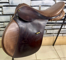 Load image into Gallery viewer, 18” Medium Zaldi Jupiter GP/Jump Saddle - Brown
