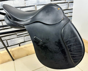 15 1/2” MW Jackie Roberts GP Saddle - Black