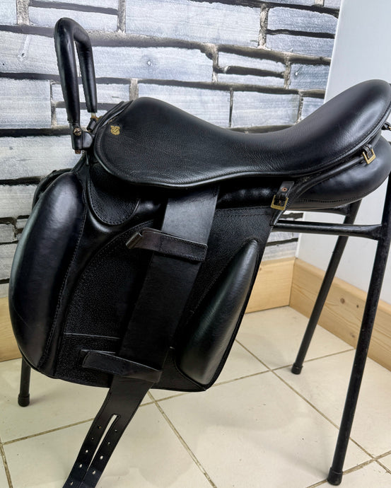 17” MW GZS Para/RDA/Learner Saddle - Black