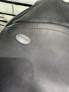 17” Wide-XW/Changeable Gullet Thorowgood Cob GP Saddle-Black