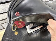 Load image into Gallery viewer, 17” Medium Jeffries Falcon English Event GP Saddle - Black
