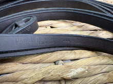 Load image into Gallery viewer, S/H Full Size Double Bridle Set -Slip Head, Bits &amp; Reins- Brown