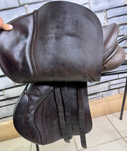 Load image into Gallery viewer, 17” XW Hamilton Balance GP Saddle - Brown - 4X Wide - Cob Hoop Tree
