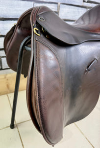 17” XW Farrington Cob VSD Saddle - Brown