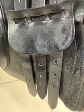 Load image into Gallery viewer, 17 1/2” Wide-XW Speciality Saddles/Ideal H&amp;C Cob GP Saddle - Black