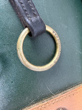 Load image into Gallery viewer, Dyon Running Martingale -Black/Brass- Cob Size - Italian Leather