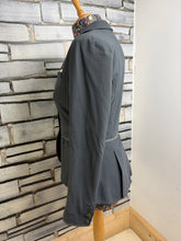 Load image into Gallery viewer, Samsheild Victorine Ladies Size 38 Competition Jacket - Anthracite Grey UK 10