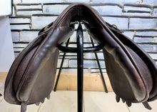 Load image into Gallery viewer, 15” MW Jeffries Falcon Hawk Event Pony GP/Jump Saddle - Brown