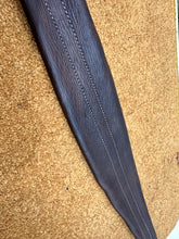 Load image into Gallery viewer, S/H Jeffries Traditional Baghide Leather Show Girth - Brown - 46”