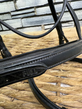 Load image into Gallery viewer, S/H Felix Buhler Raised Flash Dressage Bridle - Black - Full